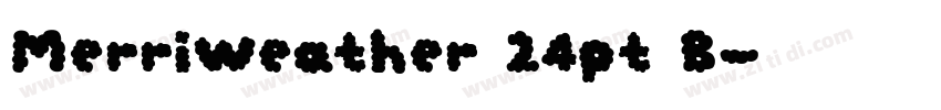 Merriweather 24pt B字体转换 Merriweather 24pt B字体转换